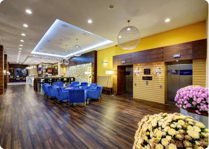 Hampton by Hilton Volgograd Profsoyuznaya hotel lobby